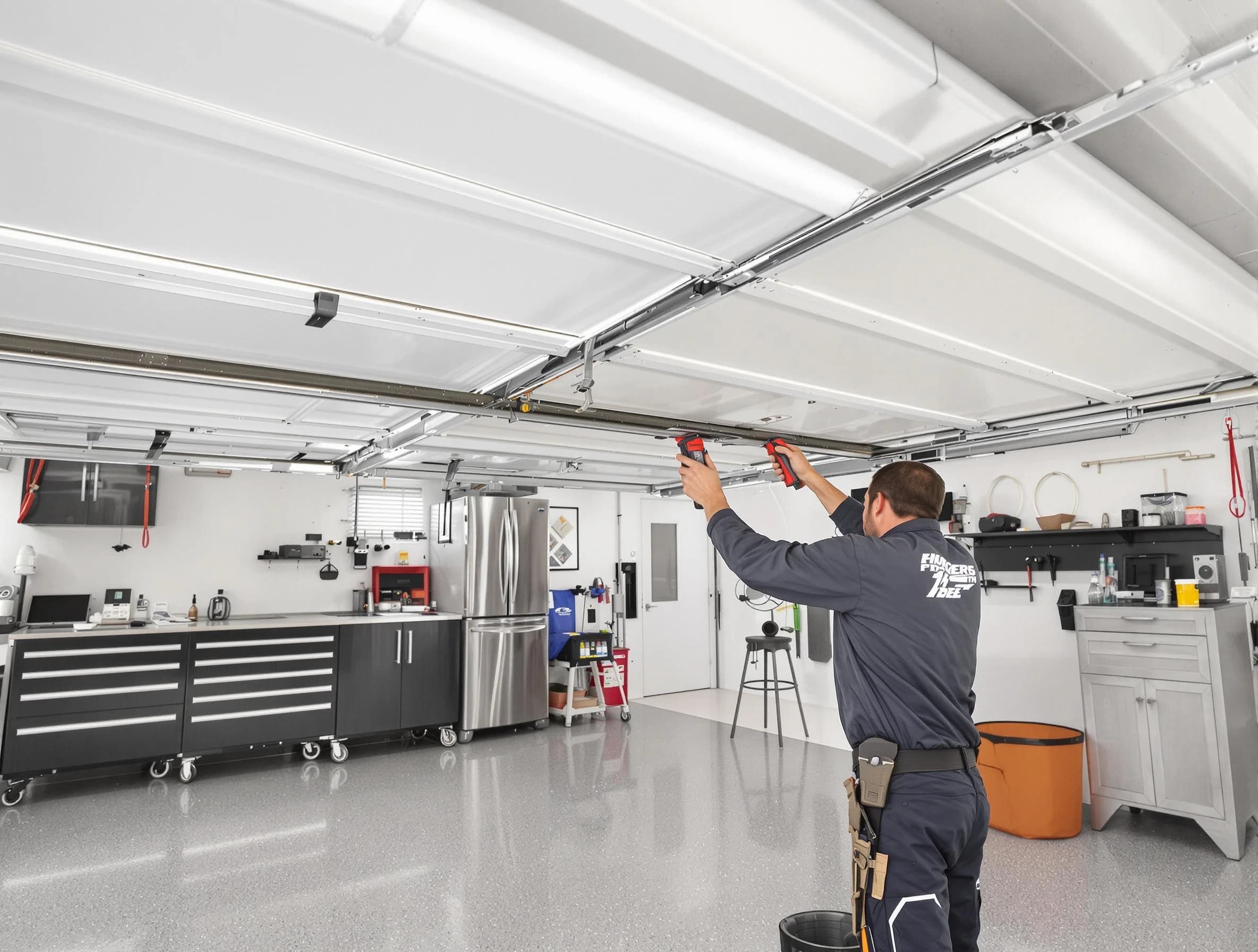 Overhead garage door repair service by Apache Junction Garage Door Repair in Apache Junction