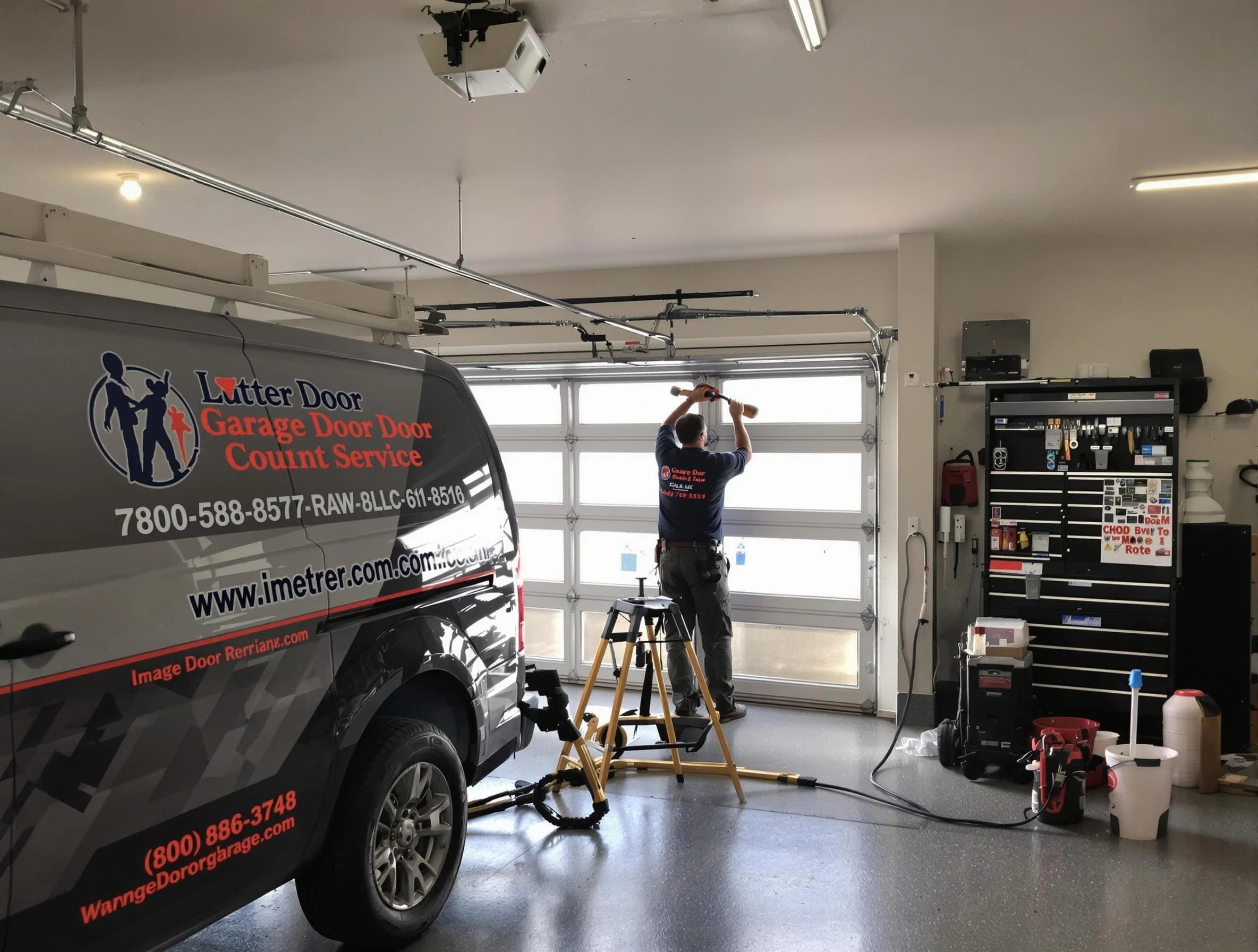 Apache Junction Garage Door Repair rapid response team performing same-day repair in Apache Junction